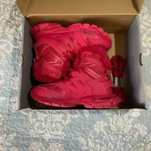 Balenciaga | Shoes | Balenciaga Track Hike Faux Fur Lined  display picture 1